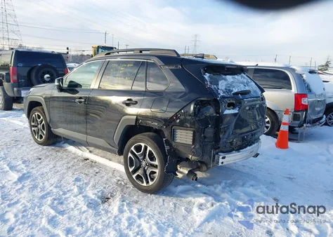 2021 Toyota Rav4 Adventure z USA, uszkodzony, nr VIN 2T3J1RFV8MW186851